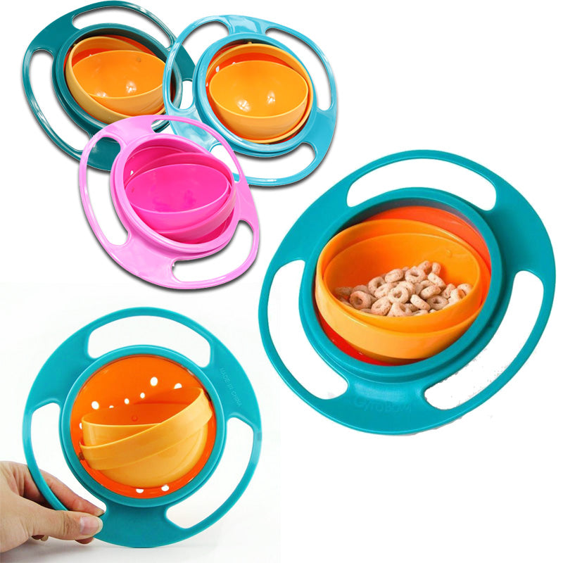Cithway™ Spill Resistant 540° Rotations Baby Bowl – meomeland